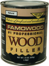 FAMOWOOD WOOD FILLER NATURAL WHITE PINE PINT