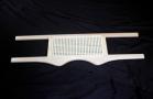 CANOE CANED YOKE SEAT CLEAR VARNISHED 40" LONG X 10" WIDE