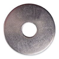 FENDER WASHER STAINLESS STEEL 3/8" I.D. X 1-1/2" O.D. (BY EACH)