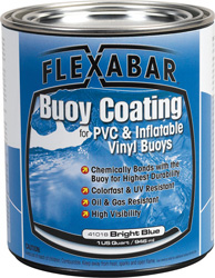 FLEXABAR BUOY COATING PAINT FOR PVC OR VINYL BUOYS WHITE (QUART)