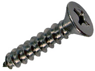 TAPPING SCREW STAINLESS FLAT HEAD PHILLIPS # 12 X 2-1/2" (BY EACH)