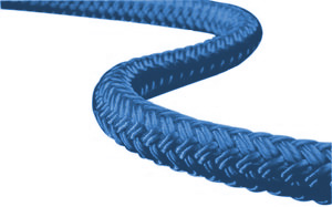 ROPE ORION 500 16 PLAIT POLY BLUE 3MM 49' SPOOL