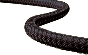 ROPE ORION 500 16 PLAIT POLY BLACK 2MM 98' SPOOL