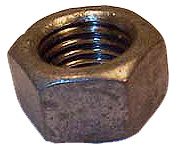 HEX NUT GALV 3/8  (BY/EA)