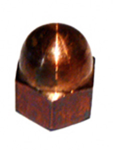 CAP NUT BRONZE .50-13  (BY/EA)