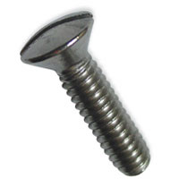 MACHINE SCREW S/S OH SLOT 6X2.00  (BY/EA)