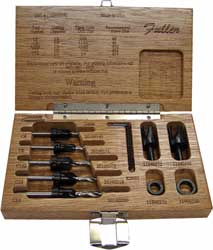 COUNTERSINK NO 8 SET OF 5 TAPER POINT DRILL SET