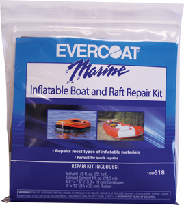 Evercoat Fibreglass Inflatable Boat and Raft Repair Kit