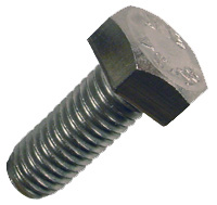 CAP SCREW S/S .38-24X2.00 FINE W/O NUT (BY/EA)