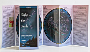 BOOK NIGHT SKY GUIDE 9" X 4" FORMAT