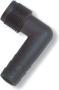 ELBOW 1/2" MALE HECM 8 HOSE CONNECTOR