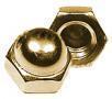 CAP NUT BRASS .25"  (BY EACH)