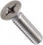 MACHINE SCREEW 316 STAINLESS STEEL FLAT HEAD PHILLIPS .25" X 2.50" (BY EACH)