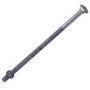 CARRIAGE BOLT GALVANIZED .63" X 4.5" WITH NUT (BY EACH)