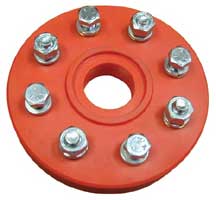 GLOBE COMPOSITE SOLUTIONS 404 DRIVESAVER 4" FLANGE 4-3/8" BOLTS 2" PILOT