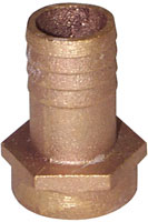 TAIL PIECE STRAIGHT 2.50" BRONZE