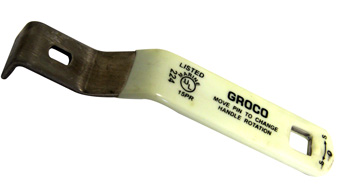 GROCO BALL VALVE HANDLE STAINLESS STEEL  FOR IBV-1000