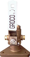 GROCO BALL VALVE FLANGED FULL FLOW 3"