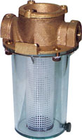 GROCO STRAINER RAW WATER INTAKE BRONZE  1.50" NPT PORTS