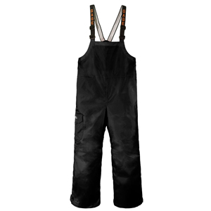 GRUNDENS WEATHER WATCH BIB PANTS BREATHABLE BLACK LARGE