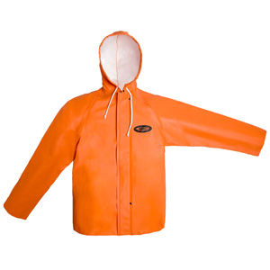 GRUNDENS CLIPPER 282 HOODED PARKA JACKET JUNIOR ORANGE SIZE 14