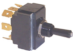 SIERRA ILLUMINATED TOGGLE SWITCH (WHITE OFF, RED ON)