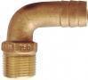 GROCO ADAPTER 90 DEGREE PIPE TO HOSE BRONZE 2"
