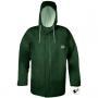 GRUNDENS BRIGG 44 PARKA JACKET WITH NEOPRENE CUFFS GREEN MEDIUM