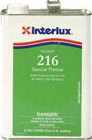 INTERLUX SPECIAL THINNER 216 GALLON