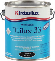 INTERLUX TRILUX 33 ABLATIVE ANTIFOULING PAINT BLUE (QUART)