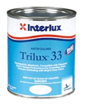 INTERLUX TRILUX 33 ABLATIVE ANTIFOULING PAINT BLACK (PINT)