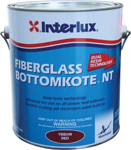 INTERLUX FIBERGLASS BOTTOMKOTE&reg; NT ANTIFOULING PAINT RED (QUART)