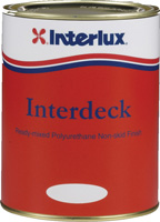 INTERLUX INTERDECK SLIP RESISTANT DECK PAINT GRAY (QUART)