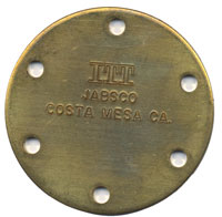 JABSCO PLATE END COVER