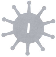 JABSCO NITRILE IMPELLER 10 BLADE