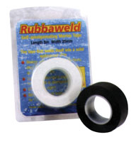 TAPE RIGGING 1" X 15' WHITE RUBBAWELD