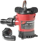 JOHNSON PUMP BILGE SUBMERSIBLE 750 GPH 12 VOLT 3/4" HOSE