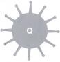 JABSCO NEOPRENE IMPELLER 12 BLADE