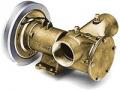 JABSCO PUMP WTIH ELECTRIC CLUTCH 12V BRONZE 2" NPT PORTS 2 "A" BELT