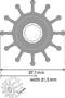 JOHNSON PUMP IMPELLER NEOPRENE F5B 12 BLADE
