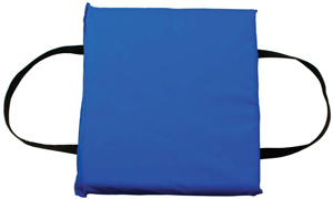 ONYX BOAT CUSHION THROWABLE BLUE USCG TYPE IV NYLON COVER