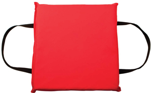 ONYX BOAT CUSHION THROWABLE RED USCG TYPE IV NYLON COVER