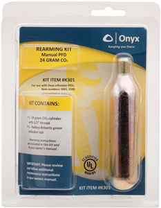 ONYX REARM KIT CO2 M-24 24 GRAM FOR 1310R VESTS