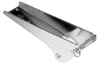 ANCHOR ROLLER STAINLESS STEEL FOR PLOWS UP TO 60 LBS