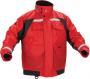 KENT FLOTATION JACKET DELUXE WITH ARTIC HOOD RED 3-XLARGE (CHEST 52"-56")