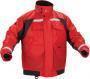 KENT FLOTATION JACKET DELUXE WITH ARTIC HOOD RED X- LARGE (CHEST 44"-48")