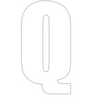 LETTER STICK ON 4" WHITE Q