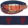 BELT LOBSTER 1.25" WEB W/TABS & MOTIF SIZE 48