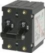 BLUE SEA 7237 A-SERIES BLACK TOGGLE CIRCUIT BREAKER DOUBLE POLE 30A