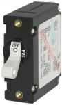 BLUE SEA 7230 A-SERIES WHITE TOGGLE CIRCUIT BREAKER SINGLE POLE 50A